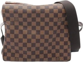 Louis Vuitton Pre-owned Cross Body Bags, unisex, Brown, Size: ONE SIZE Pre-owned Naviglio Shoulder Bag