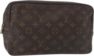 Louis Vuitton Pre-owned Bags, female, Brown, Size: ONE SIZE Pre-owned Trousse Toilette