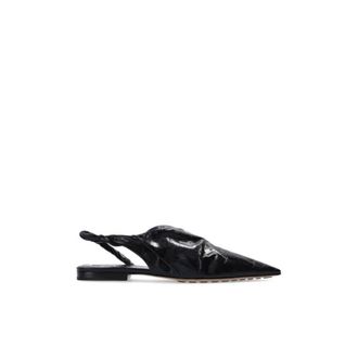 Bottega Veneta Point Twist Ballerina Shoes