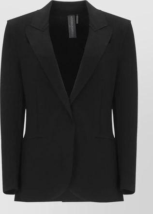 Norma Kamali single-breasted blazer