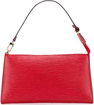 Louis Vuitton Pre-owned Handbags, female, Red, Size: ONE SIZE Pre-owned Leather louis-vuitton-bags