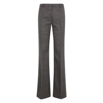 Etro Wide Broeken - Dames - Wijde Broeken - Grijs - S - Broeken