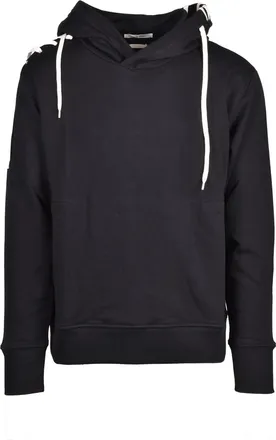 Craig Green Black Lace-Up Organic Cotton Hoodie