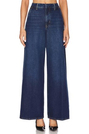 Frame Denim Wide Trouser Pants In Blindspot