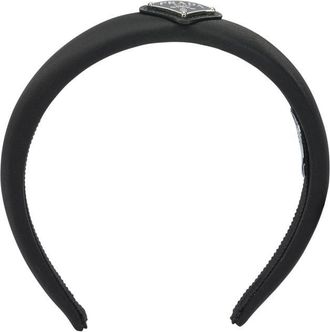 Prada Hair Band In Re-Nylon