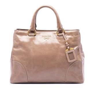 Prada Pre-owned Prada Vitello Shine Satchel Ladies OFVQZA7CRY42UCBX