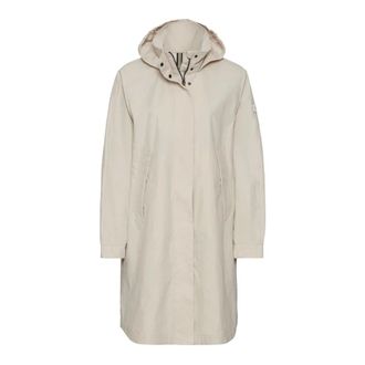 Camel Active Camel Active, Parkas, female, Beige, Size: 2XL Stylish Jacket with Hood and Pockets