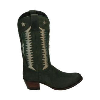 Sendra Schoenen, Dames, Groen, 40 EU, Leer, 14145 Debora