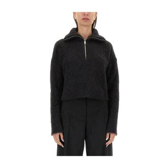 Sportmax Dames, Truien, Zwart, Maat: M Polyamide