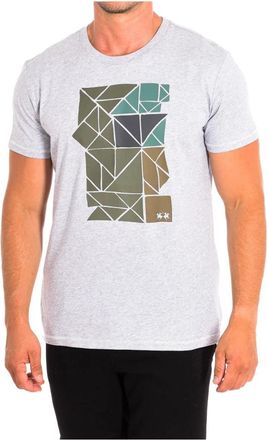 La Martina Korte mouw T-shirt voor mannen - Heren - T-shirts - Grijs - L - Tops