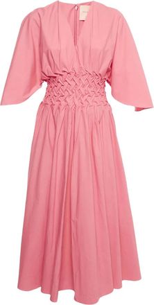 Roksanda Ilincic Abito midi - Rosa