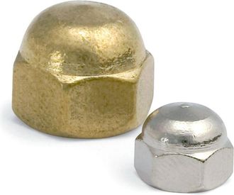 Maestro Tuerca Ciega Laton/niquel Metrica-8 27 (cent.)