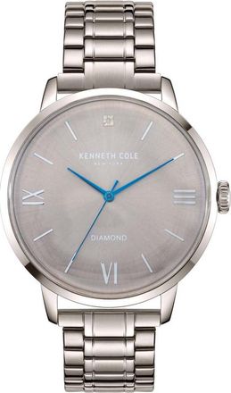 Kenneth Cole KC51051002 Mens Classic Watch - Silver - One Size