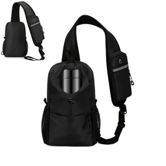 Generic Chest Bag,Waterproof Casual Messenger Backpacks | Adjustable Shoulder Sling Cross Body Bags - for Work Leisure Riding Hiking Outdoor Travel Sport