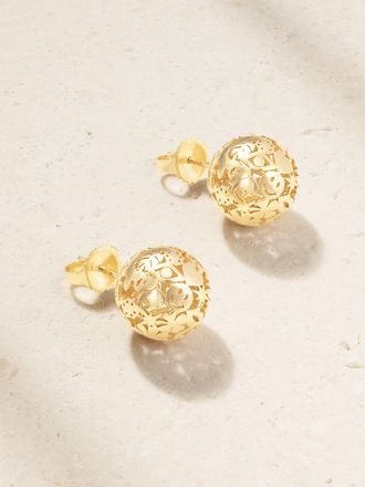 Sydney Evan Orecchini In Oro 14 Carati Icon Wallpaper