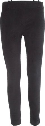 Balenciaga Leggings a coste - Nero