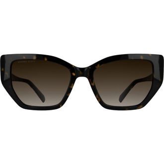 Kendra Scott Dira 56mm Butterfly Sunglasses in Dark Tortoise at Nordstrom