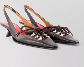 Marni leather mules