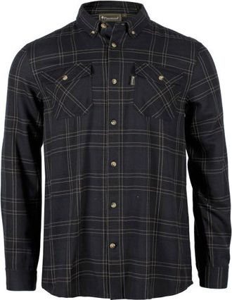 Pinewood Finnveden Forest Flannel Shirt Hemd f&uuml;r Herren | schwarz