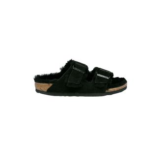 Birkenstock Arizona Shearling Narrow Fit - - Shoes - Donna - Nero - 39 EU