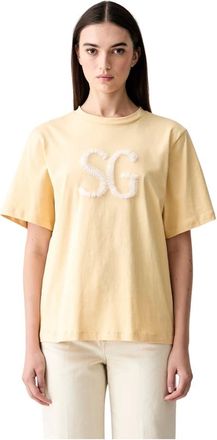 Stine Goya Dames, Tops, Geel, Maat: XS Jersey