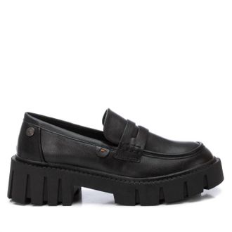 Xti Womens Casual Moccasins In Black