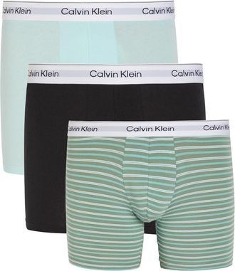 Calvin Klein Icon Stretch-cotton Boxer Briefs - set of Three - Black Grey - XL