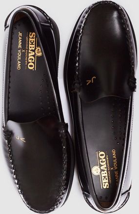 Jeanne Vouland Mocassins Frank Noir, Collaboration Jeanne Vouland x Sebago