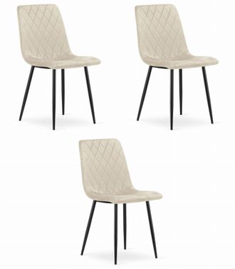 OEM Silla Turin - Terciopelo Beige X 3