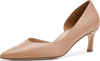 Naturalizer Faith Womens Shoes Creme Brulee Leather : 8.5 M (B)