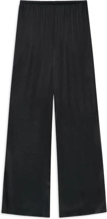 Anine Bing Aden Pants - Dames - Wijde Broeken - Zwart - M - Broeken