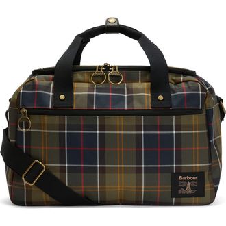 Barbour Torridon Tartan Flight Holdall Duffle Bag in Classic Tartan at Nordstrom