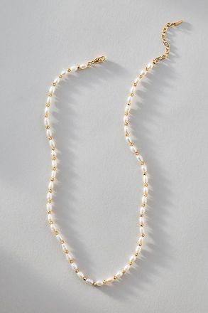 Missoma Seeded Pearl Choker Necklace