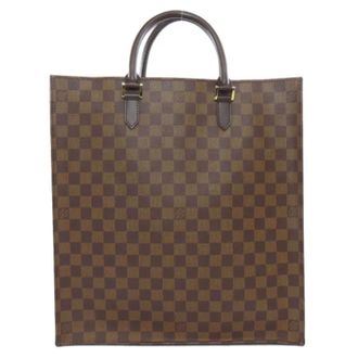 Louis Vuitton Pre-owned Tote Bags, female, Brown, Size: ONE SIZE Pre-owned Canvas handbags