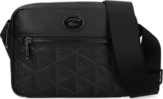 Lacoste Borsa messenger Reporter Nomogram - Nero