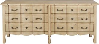 Maisons du monde Cómoda doble con 6 cajones 200 cm