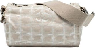 Chanel 2002-2003 New Travel Line Cylinder Bag crossbody bag - Bruin