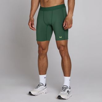MyProtein Malla corta con bolsillos Hybrid para hombre de MP - Verde racing - XS