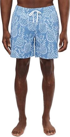 Chubbies The Thighnapples 7 (Classic Lined Swim Trunks) Mens Swimwear Medium Blue : 2XL, Polyester/Spandex