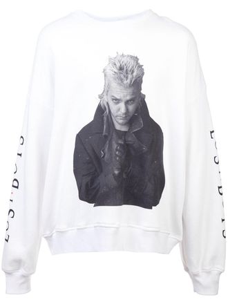 Amiri trui met The Lost Boys print - Wit