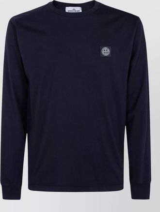 Stone Island cotton long-sleeve t-shirt