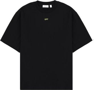 Off-white Black Logo Crew Neck T-Shirt