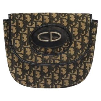 Dior Pre-owned Vintage Trotter Canvas Schoudertas - Dames - Pre-owned - Veelkleurig - Maat: ONE Size