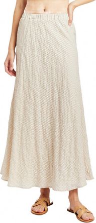 Drew Gwen Maxi Skirt In Sand