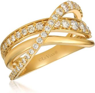 Le Vian Ladies Nude Diamond Rings set in 14K Honey Gold