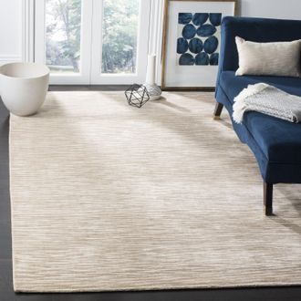 Safavieh Mirage Hand Made Area rug, Creamy Custard Solid / Tonal Style Non-Shedding