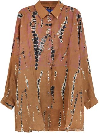 Mes Demoiselles... Thurman Shirt - Dames - Overhemden - Bruin - XS - Overhemden