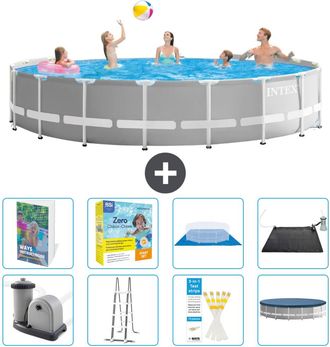 Intex Piscina Prism Frame Redonda - 549x122 Cm - 9-piezas S582