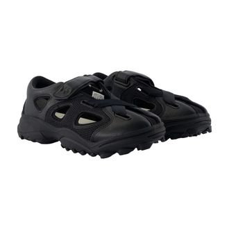 Yohji Yamamoto Leather Hybrid Sandal - Black