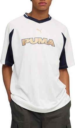 Puma Sport Football Jersey in Puma White at Nordstrom Rack, Size Xx-Large